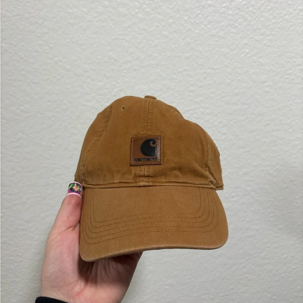 Carhartt Tan Baseball Cap - Picture 1 of 3